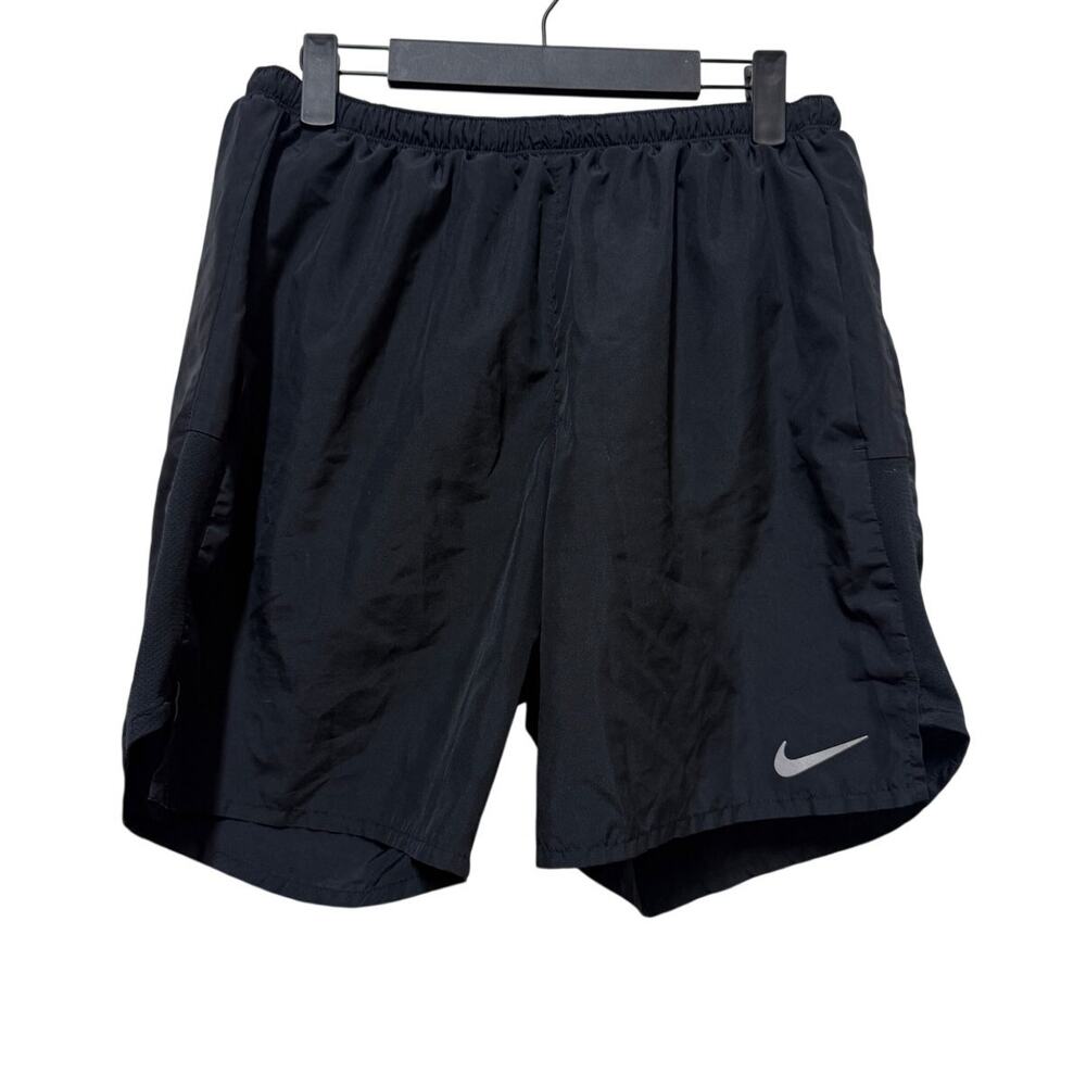 Nike Dri - Fit Womens Running Shorts 7 inch inseam built in underwear Size Large